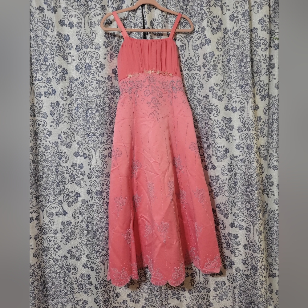 Coral Dress For Wedding